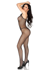 tuta sexy crotchless nero taglia unica leg avenue
