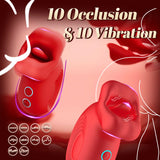 vibratore clitoride cutie biting mouth rosso