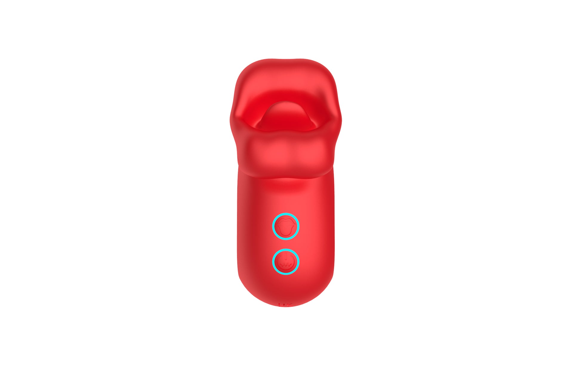 vibratore clitoride cutie biting mouth rosso
