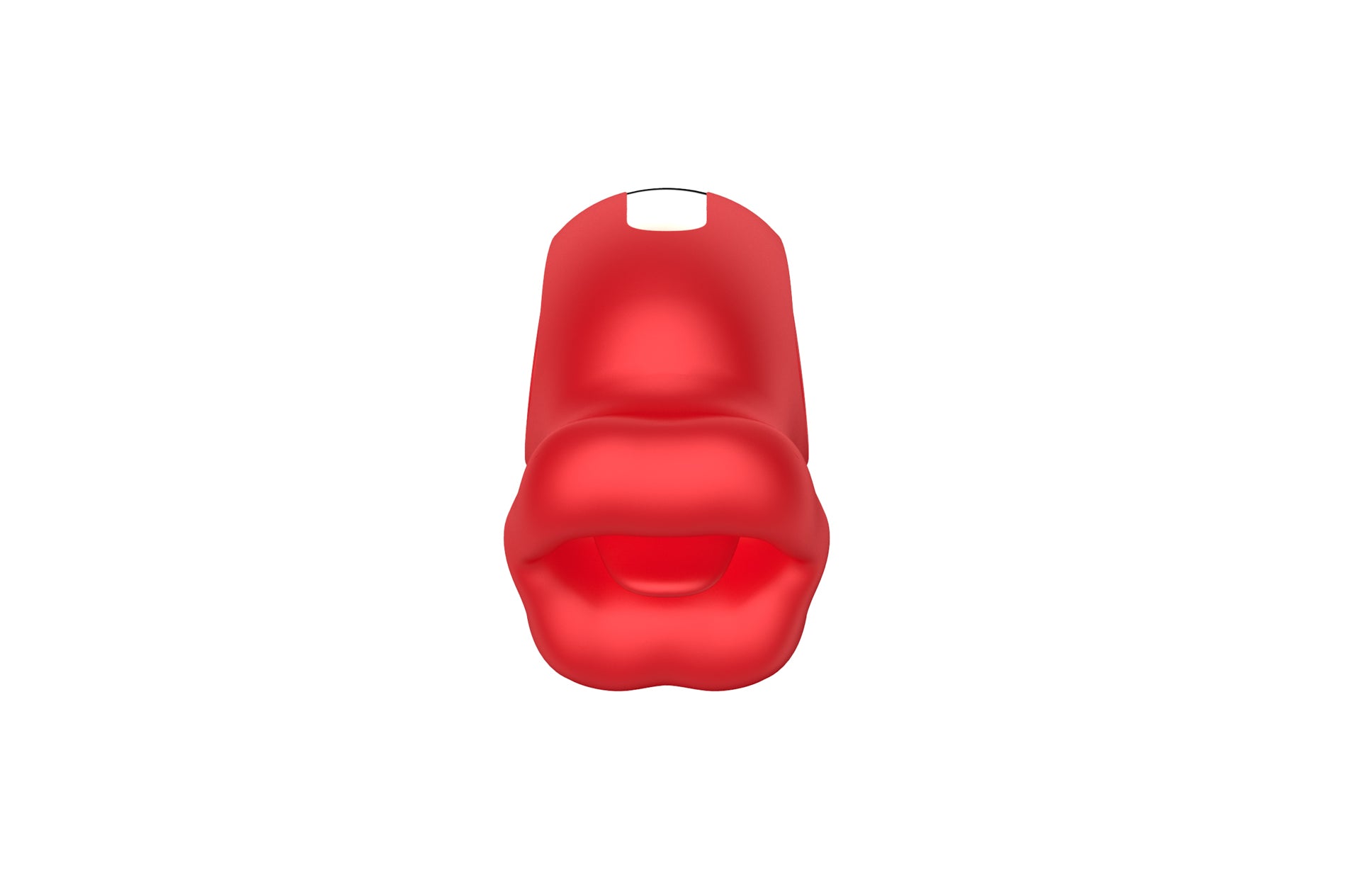 vibratore clitoride cutie biting mouth rosso