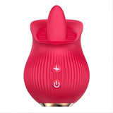 vibratore clitoride petal bliss rosso