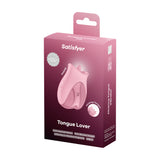 vibratore clitoride tongue lover rosa satisfyer