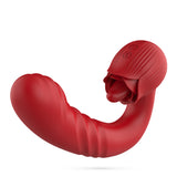vibratore doppia stimolazione osiria rosso