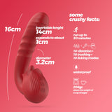 vibratore doppia stimolazione osiria rosso