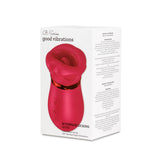 vibratore clitoride tongue licking rosso b series