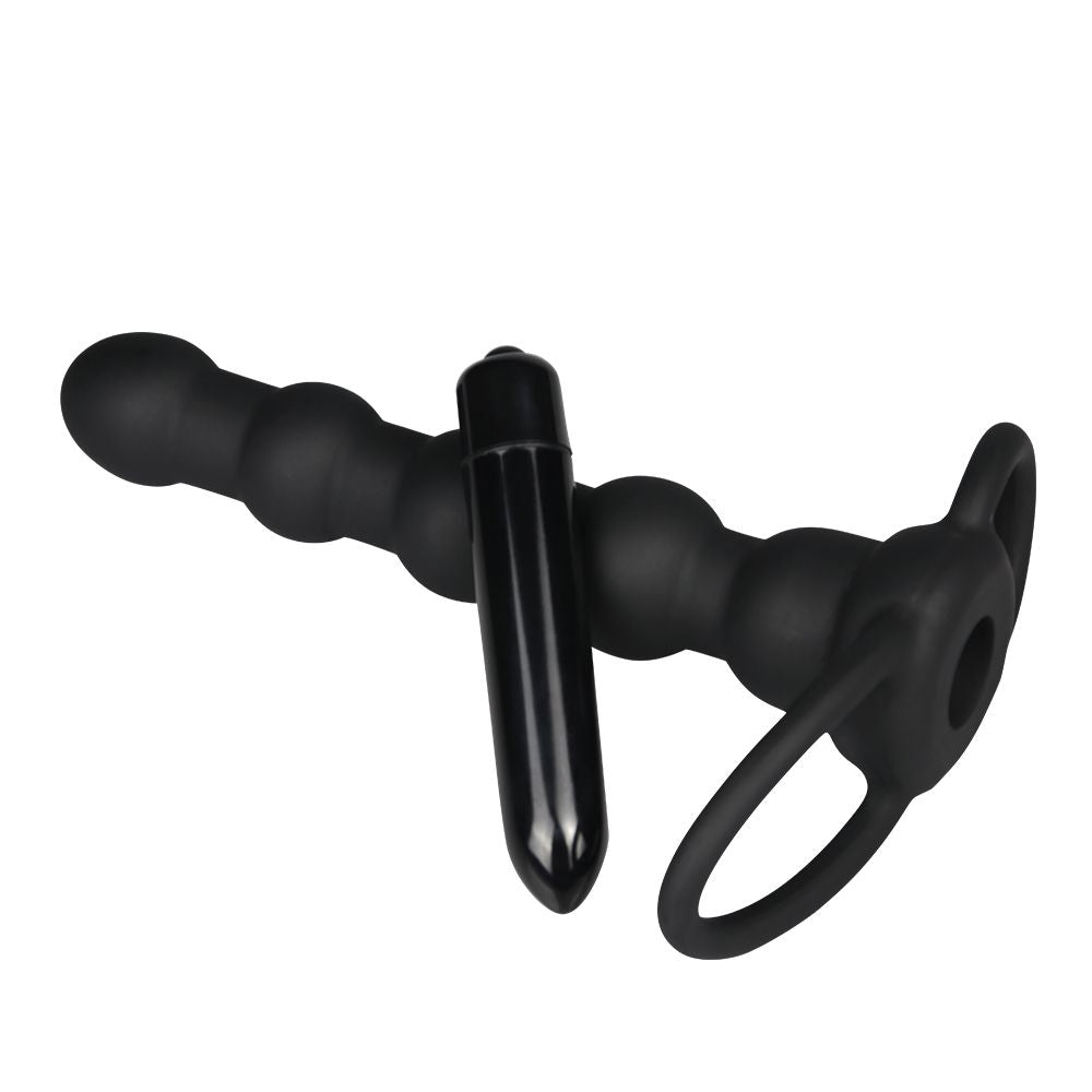anello fallico e vibratore rock balled fronte