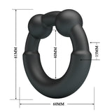 anello fallico meco nero crazy bull
