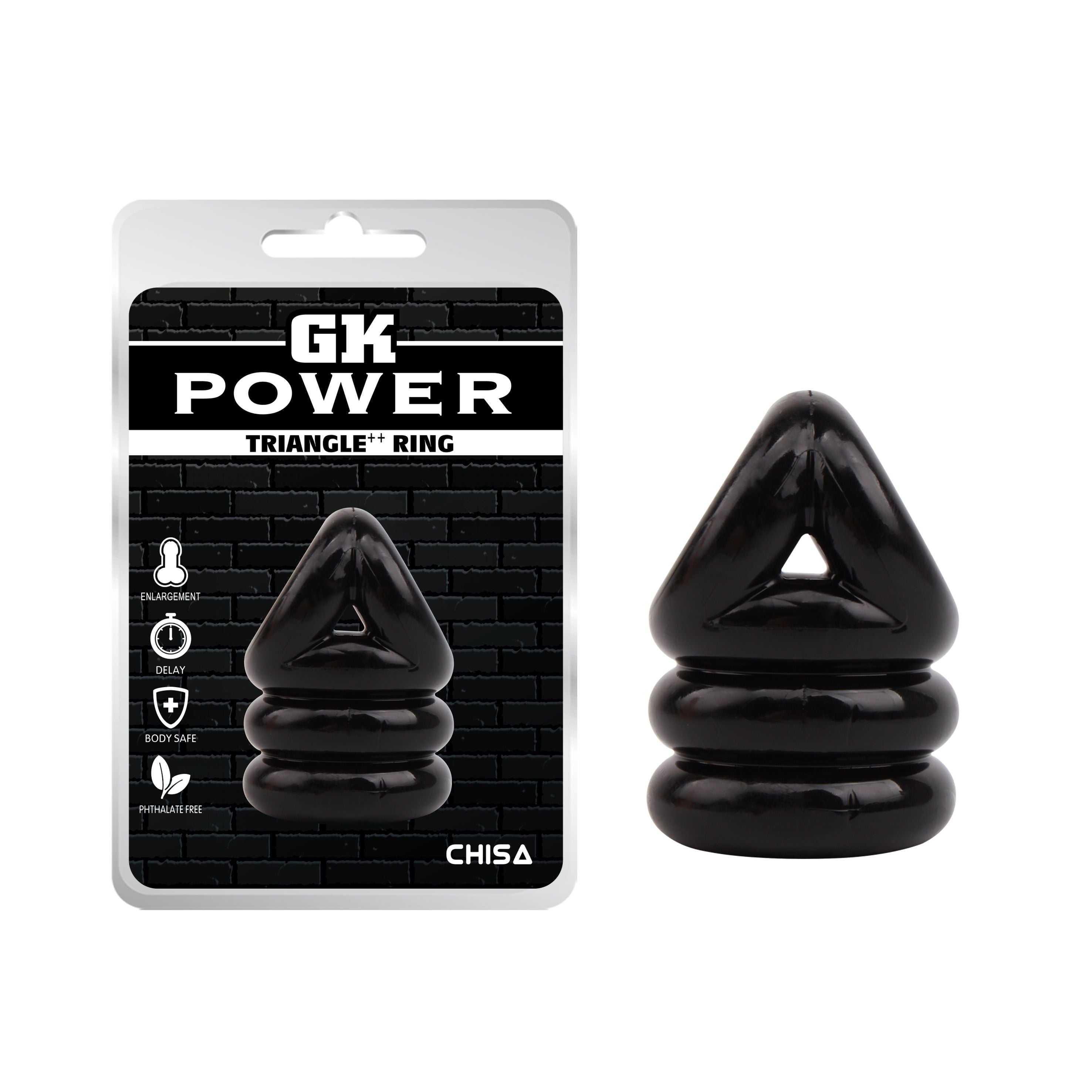 anello fallico triangle chisa scatola