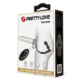 stimolatore prostata marshall nero pretty love
