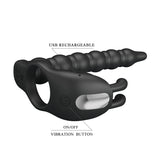 anello vibrante blackney nero pretty love