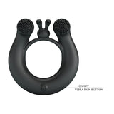 anello vibrante dhalia nero pretty love