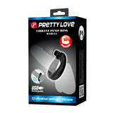 anello vibrante dhalia nero pretty love