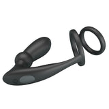 vibratore anale emoni nero pretty love
