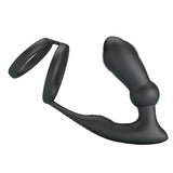 vibratore anale emoni nero pretty love