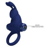 anello vibrante fix blu pretty love