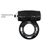 anello vibrante power nero baile