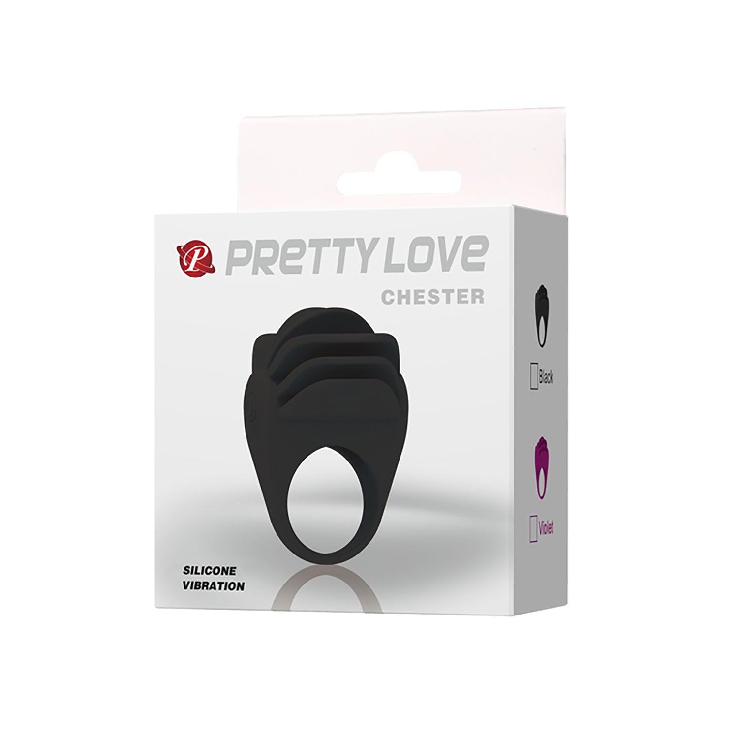 anello vibrante chest nero pretty love