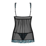 baby doll e perizoma sexy amanta nero sm obsessive