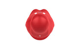 vibratore doppia stimolazione big bite mouth 2 rosso