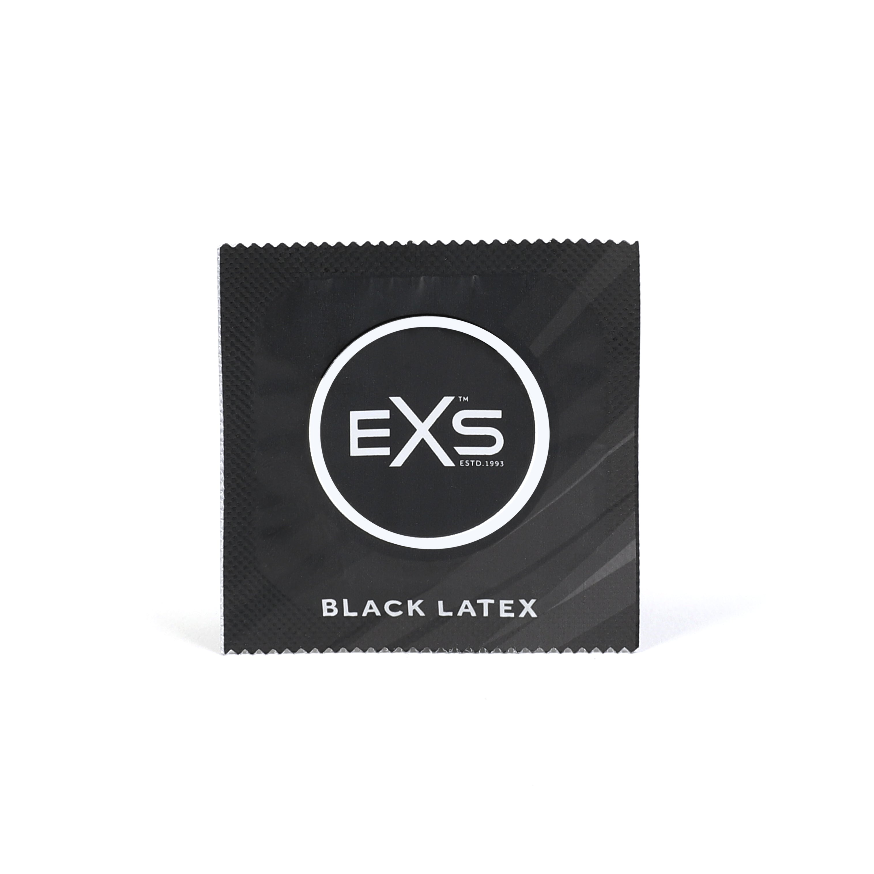 preservativi black latex 48pz exs