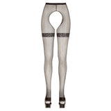 Collant Sexy Crotchless Nero
