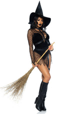 costume strega sexy crafty witch s leg avenue dettaglio