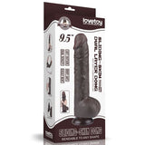 dildo realistico chocolate marrone lovetoy confezione