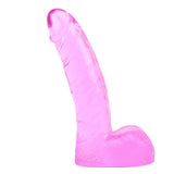 dildo realistico ding dong rosa trasparente chisa principale