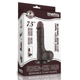 dildo realistico earthy marrone lovetoy confezione