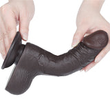 dildo realistico earthy marrone lovetoy con mano