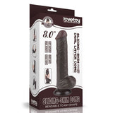 dildo realistico mocha marrone lovetoy confezione