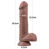 dildo realistico volcano lovetoy misure