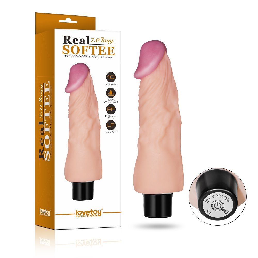 dildo vibrante clay lovetoy scatola