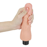 dildo vibrante clay lovetoy con mano