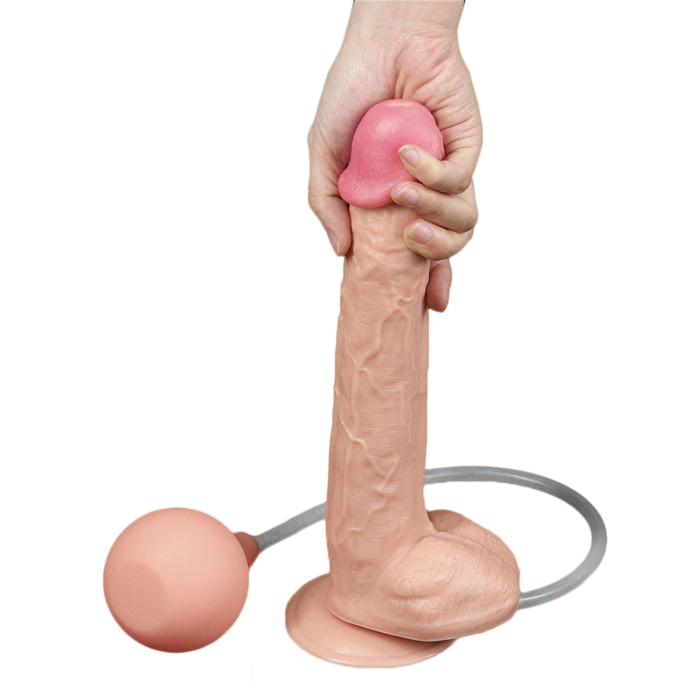 dildo xxl real squirt lovetoy con mano