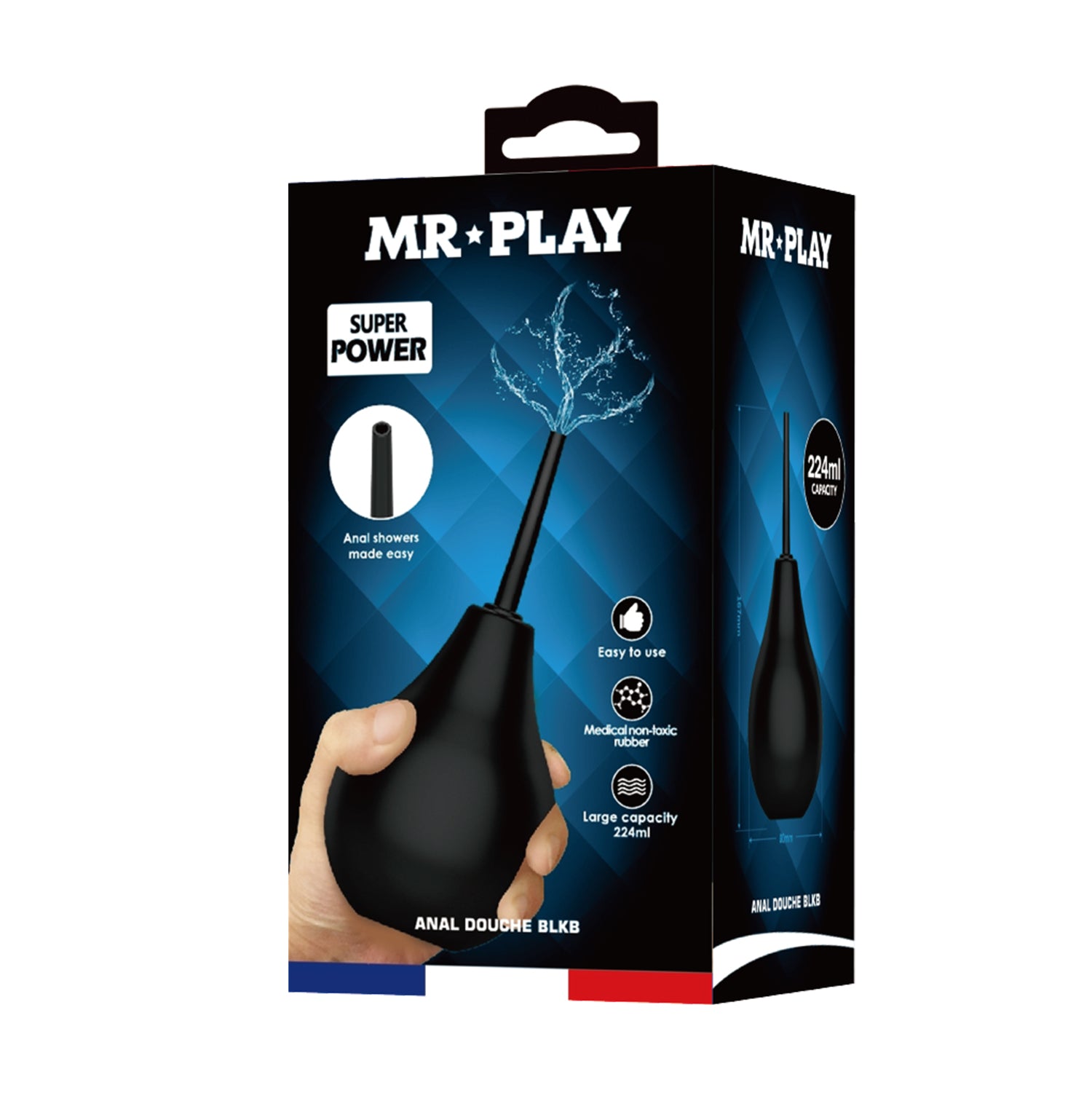 doccia anale blkb nero mr play