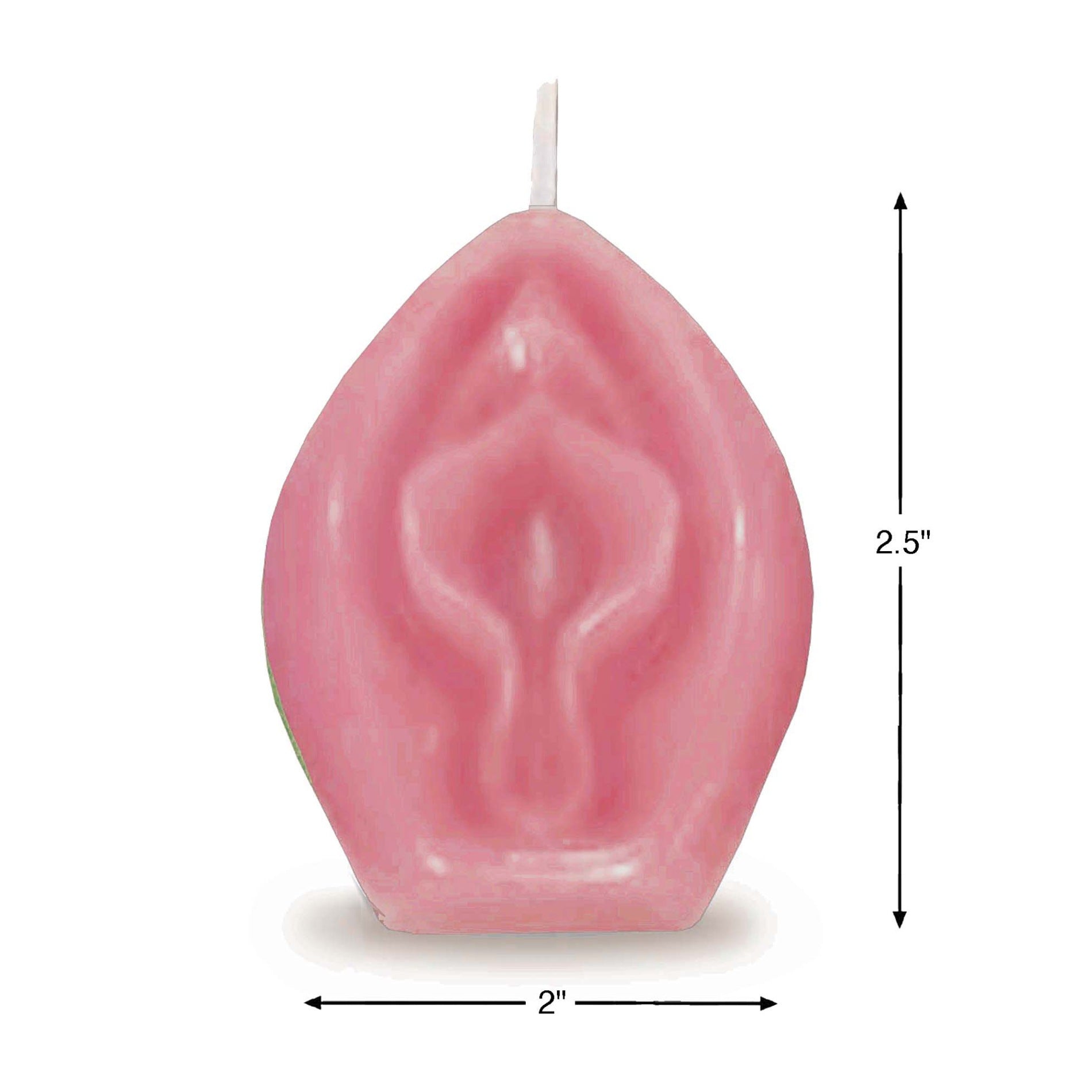 candela profumata vulva pink vaniglia