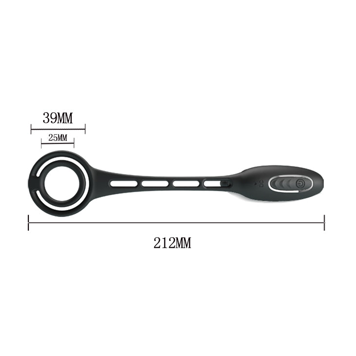 stimolatore prostata anus nero pretty love