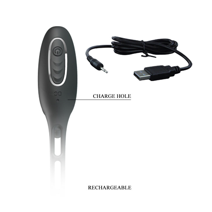 stimolatore prostata anus nero pretty love