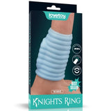 guaina fallica vibrante wave celeste lovetoy confezione