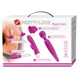 kit vibratori purple desire fucsia pretty love