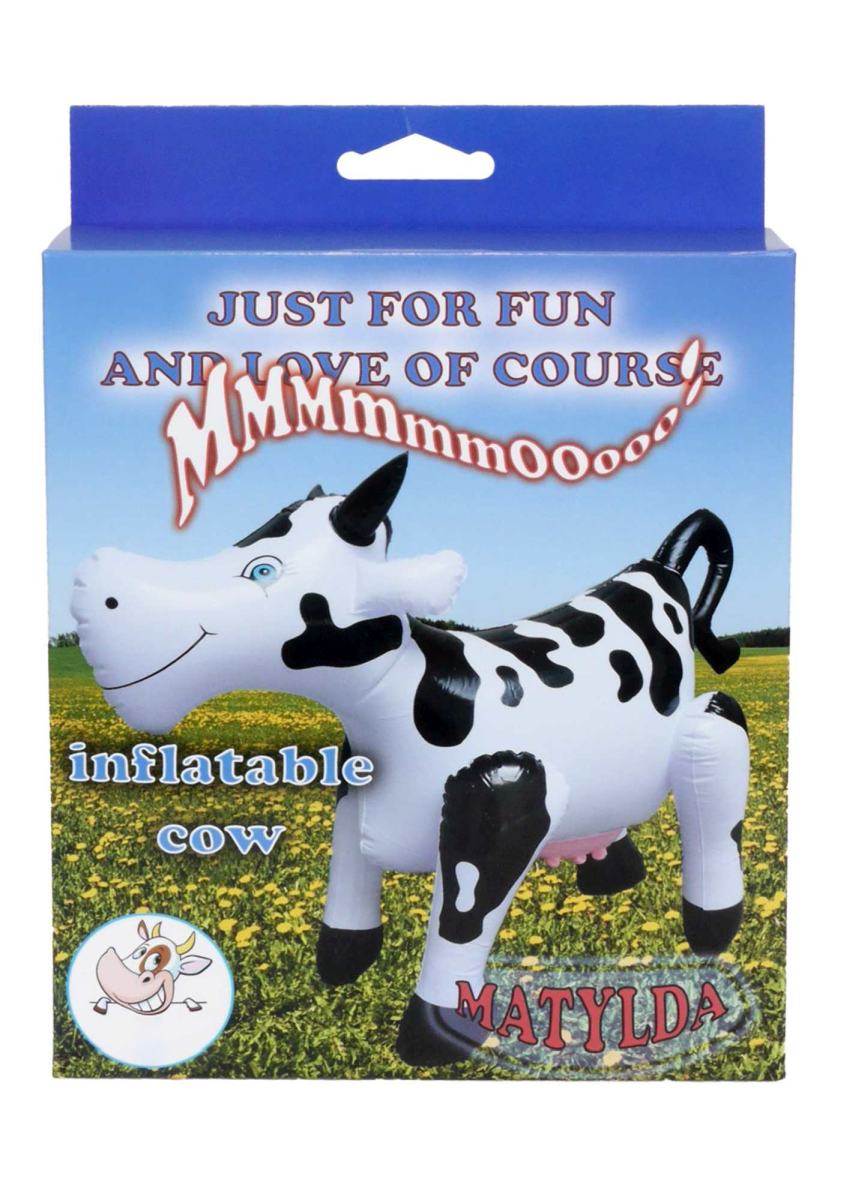 bambola gonfiabile mucca matylda