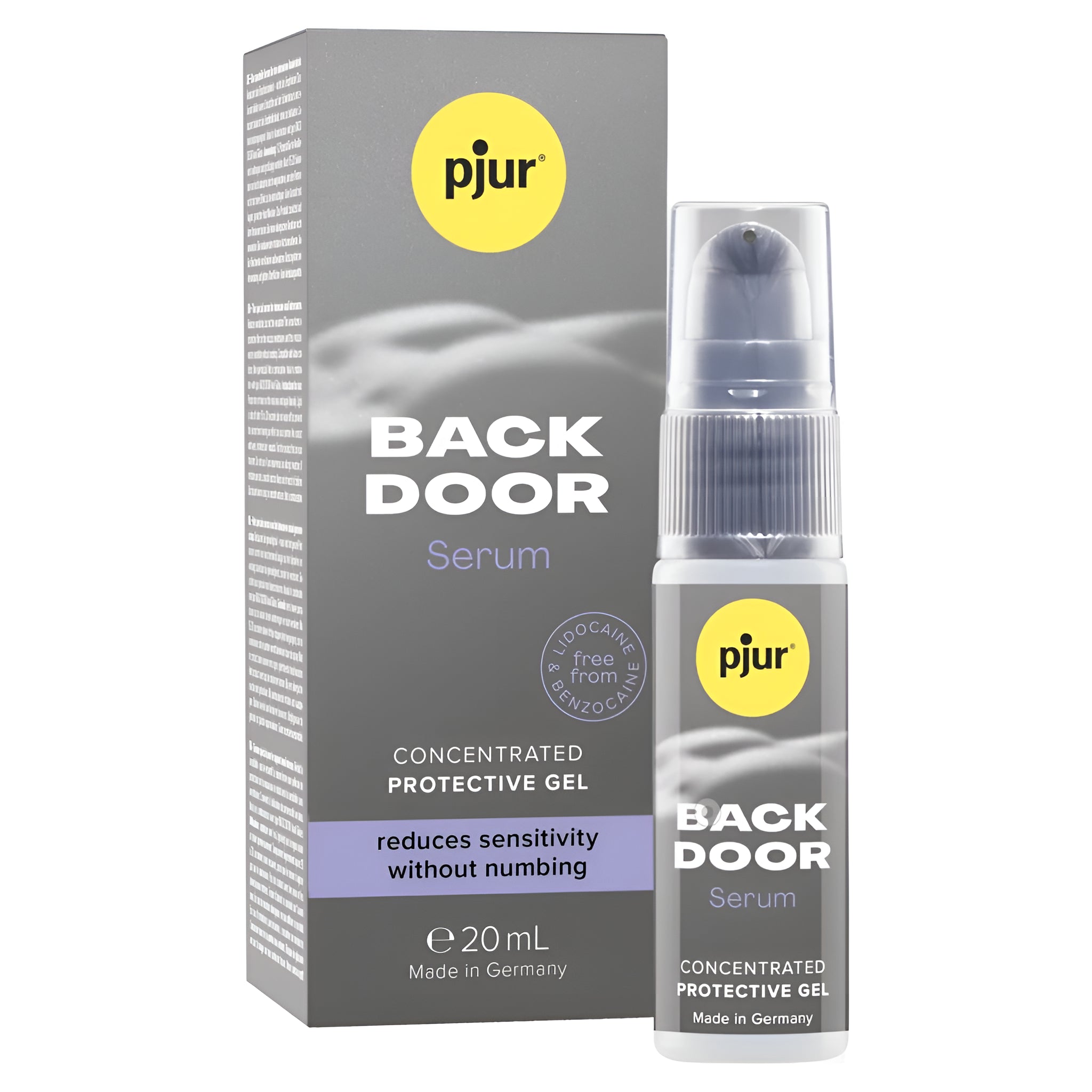 lubrificante anale back door comfort serum 20ml pjur