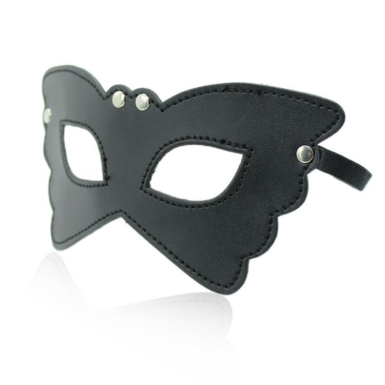 maschera butterfly black toyz4lovers lato sinistro