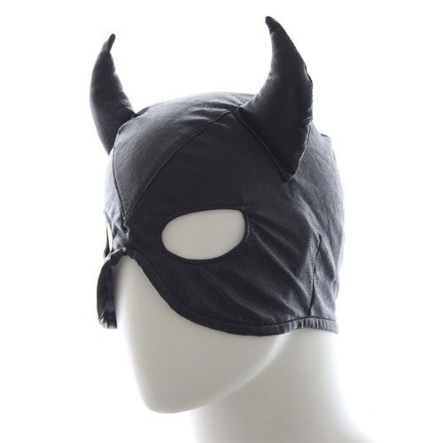 maschera devil toyz4lovers indossato lato sinistro