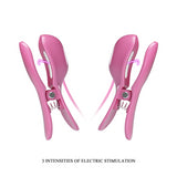 pinzette per capezzoli romantic wave ii rosa  pretty love