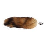 plug anale con coda fluffy fox chisa lato destro