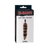 plug anale con coda foxy tail chisa confezione