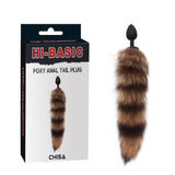plug anale con coda foxy tail chisa scatola