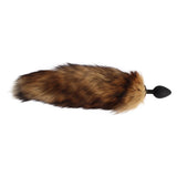 plug anale con coda furry fox chisa lato destro